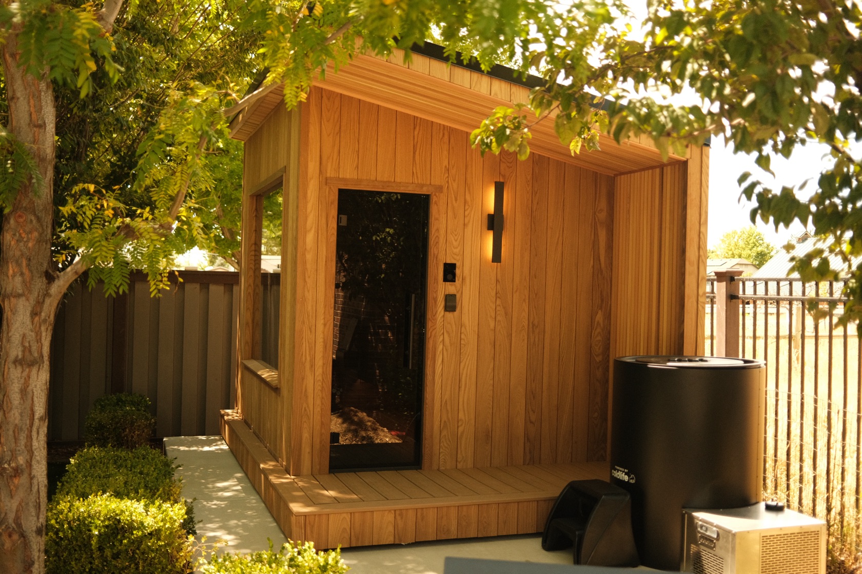 212 Designer sauna, New Primitive