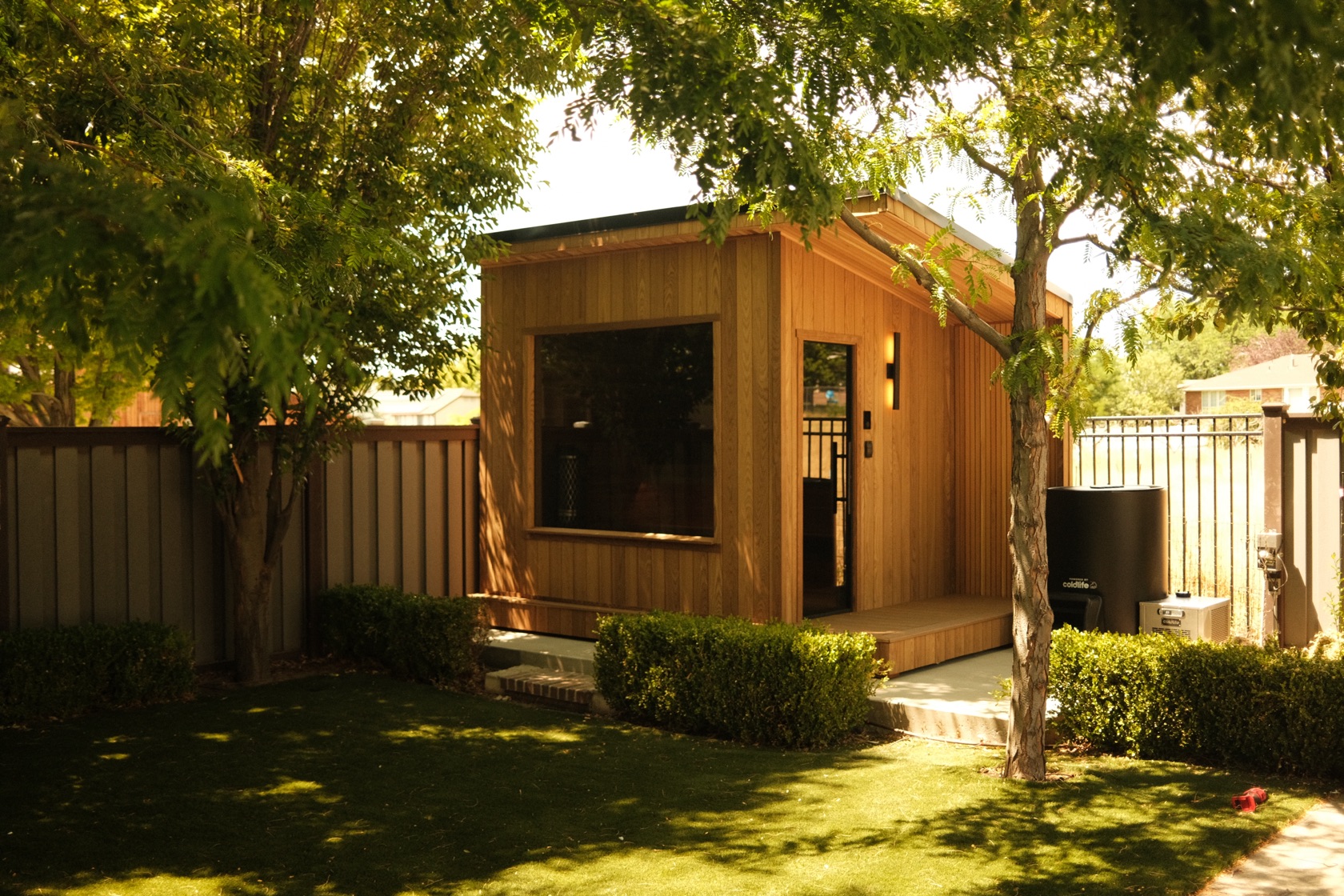 212 Designer sauna, New Primitive