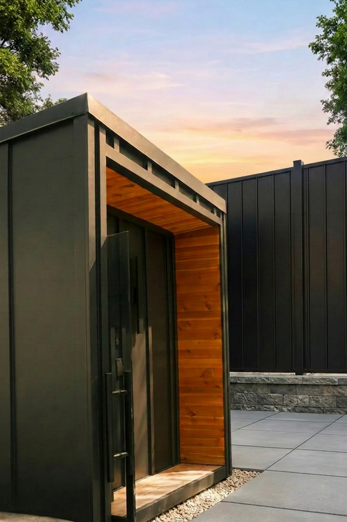 NOOK in a tight backyard