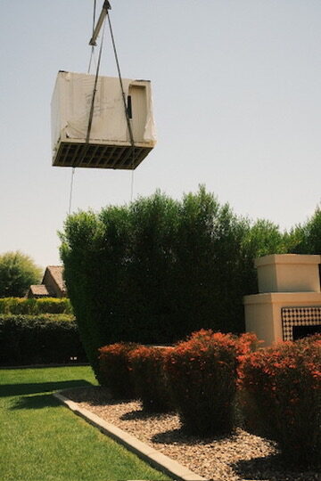 The Primitive Retreat install and delivery